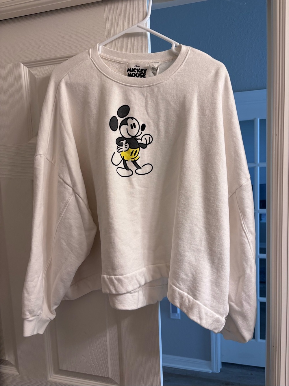 Disney White Graphic Sweatshirt